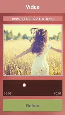 Slow Video Maker android App screenshot 0