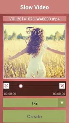 Slow Video Maker android App screenshot 2